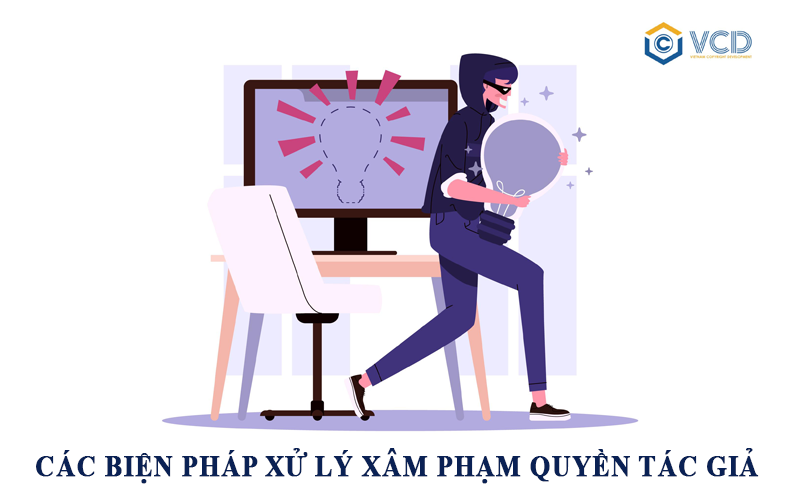 Các biện pháp xử lý hành vi xâm phạm quyền tác giả