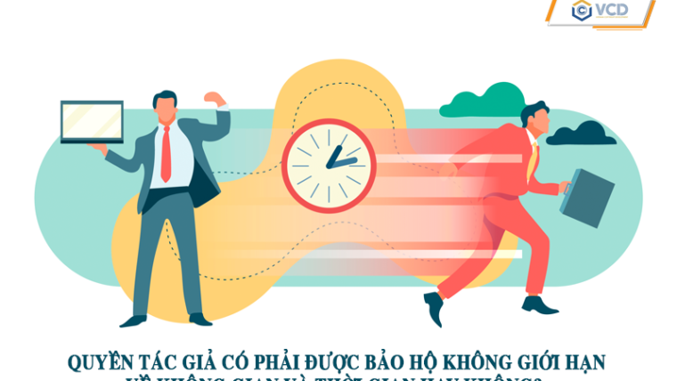 Quyền tác giả có phải được bảo hộ không giới hạn về không gian và thời gian hay không?