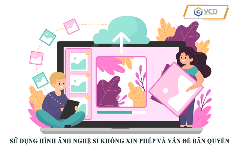 Sử dụng hình ảnh nghệ sĩ không xin phép và vấn đề bản quyền