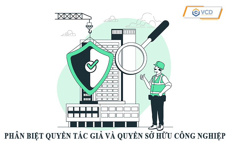 Phân biệt quyền tác giả và quyền sở hữu công nghiệp