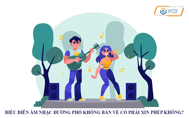 Biểu diễn âm nhạc đường phố không bán vé có phải xin phép không?