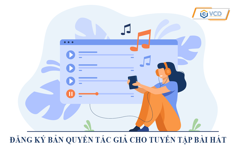 Đăng ký bản quyền cho tuyển tập bài hát