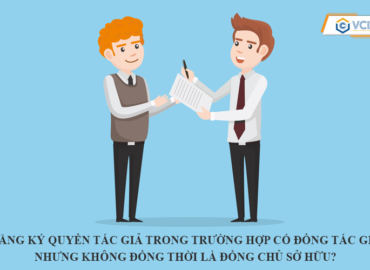 Đăng ký quyền tác giả trong trường hợp có đồng tác giả nhưng không đồng thời là đồng chủ sở hữu?