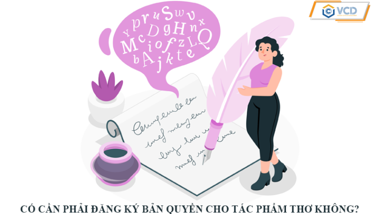 Có cần phải đăng ký bản quyền cho tác phẩm thơ không?